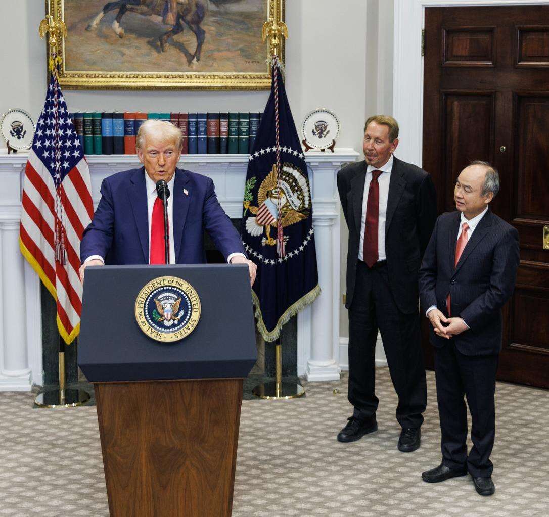 Trump anuncia una inversión privada de hasta $500 mil millones en inteligencia artificial