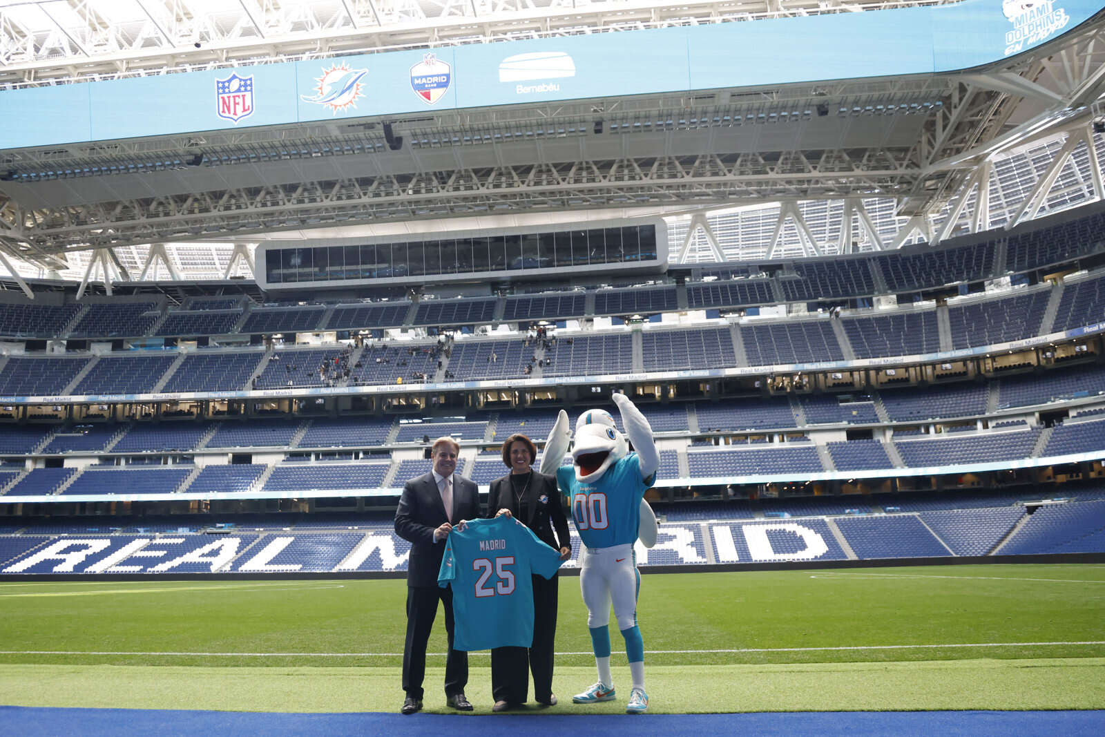 La NFL anuncia a los Miami Dolphins para el partido de Madrid