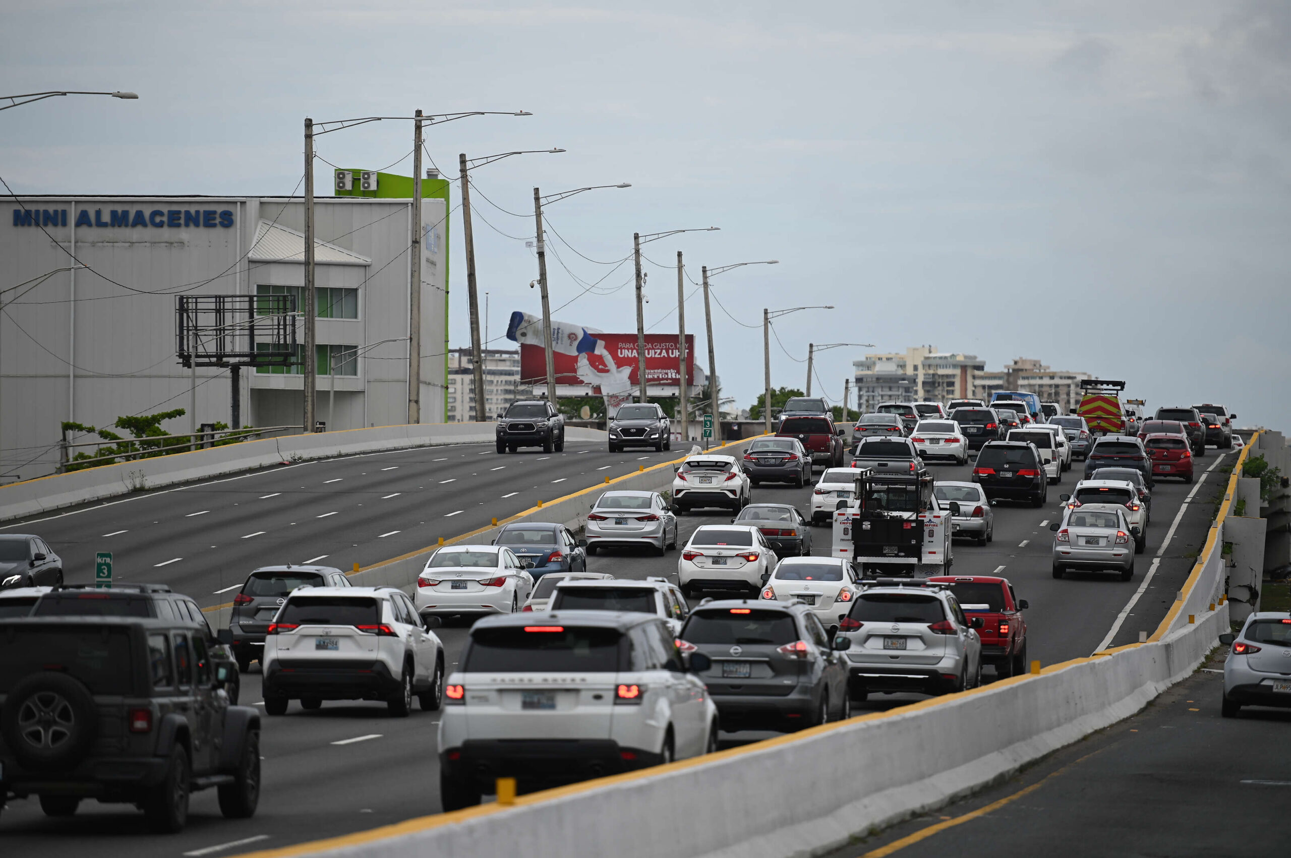 Informe del tránsito para hoy, jueves