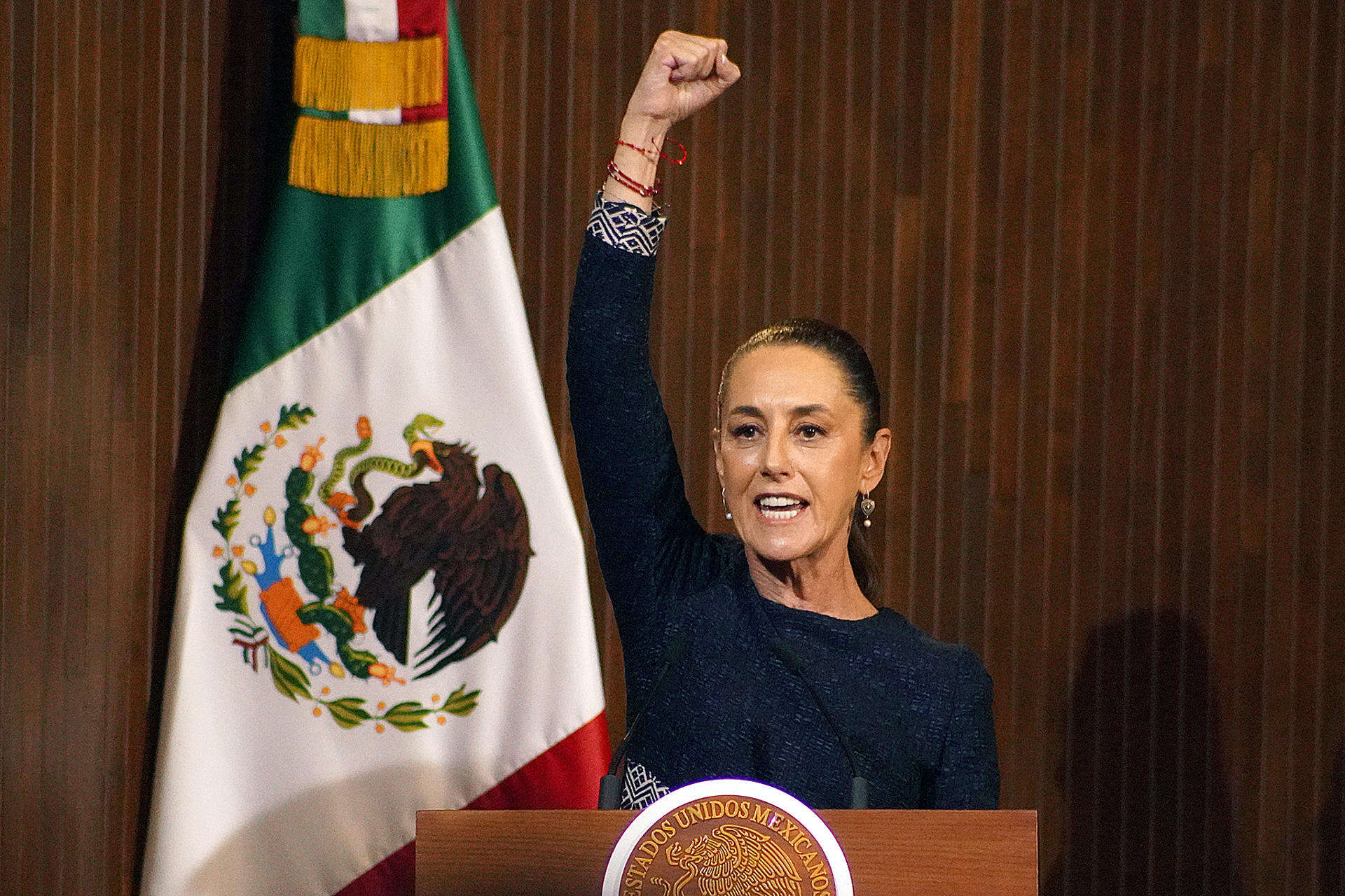 Sheinbaum afirma que no permitirá que «pisoteen» a México ante amenazas de EU