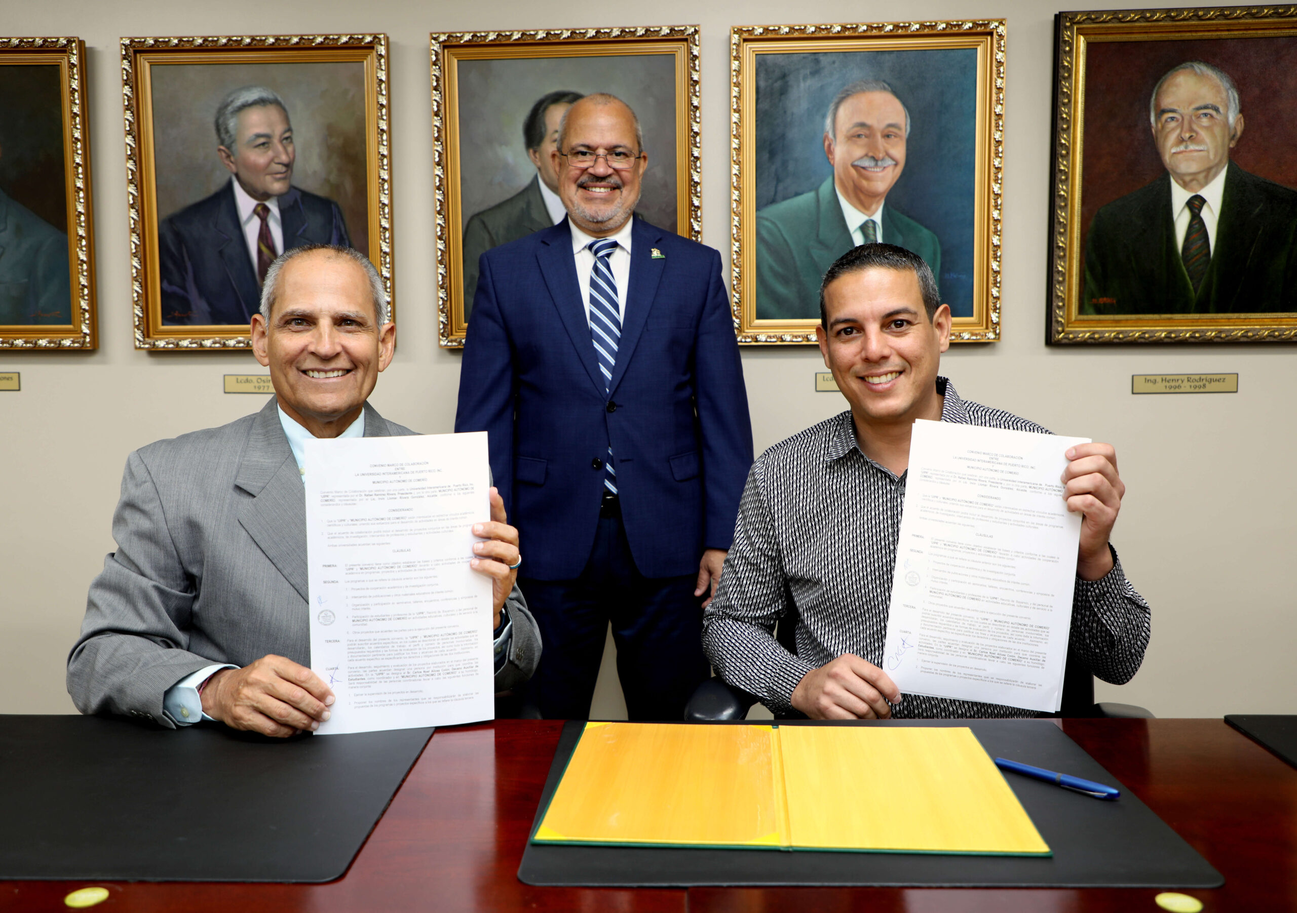 Acuerdo de colaboración entre la Inter Bayamón y el Municipio de Comerío