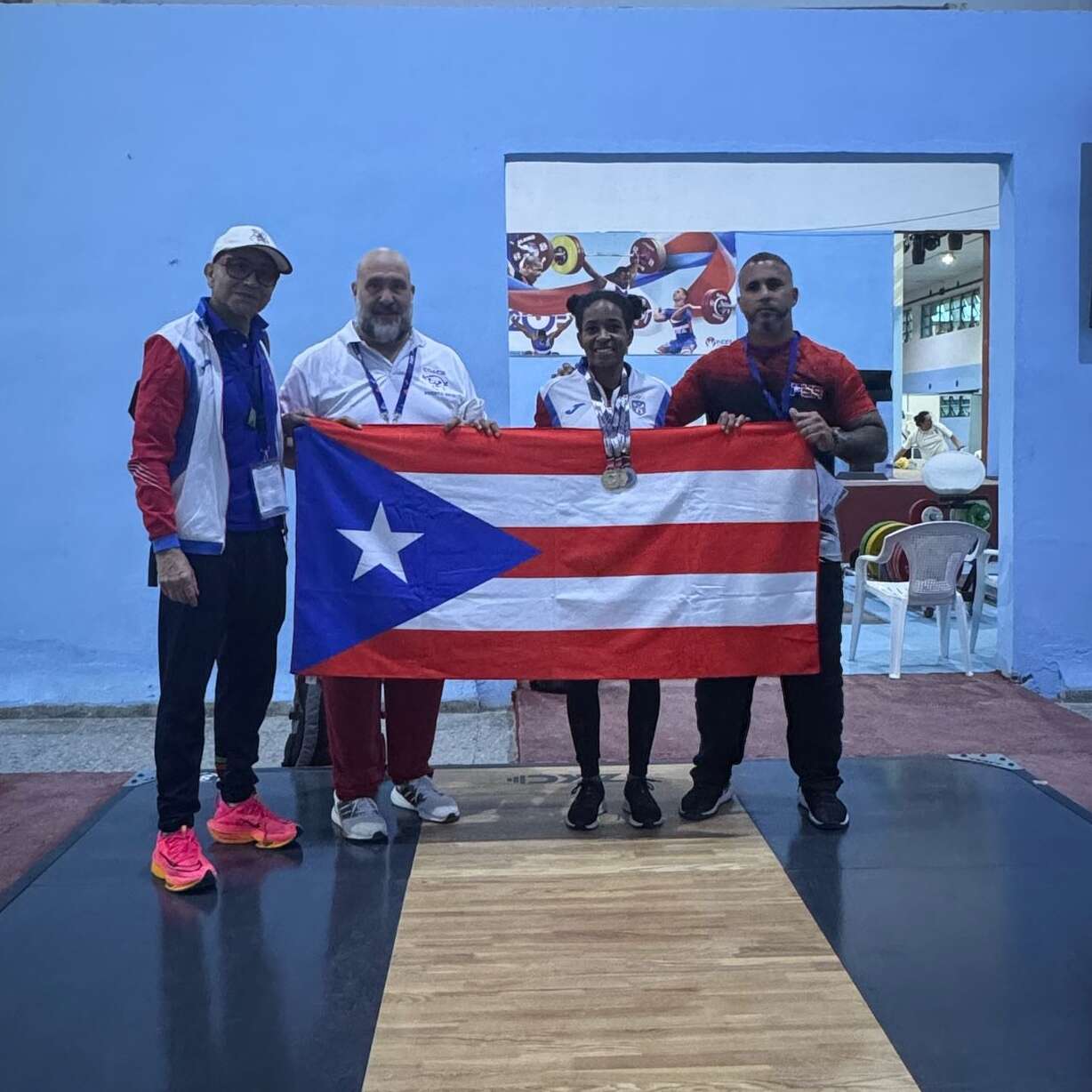 Dos medallas de oro para Borinquen en torneo internacional de halterofilia en Cuba