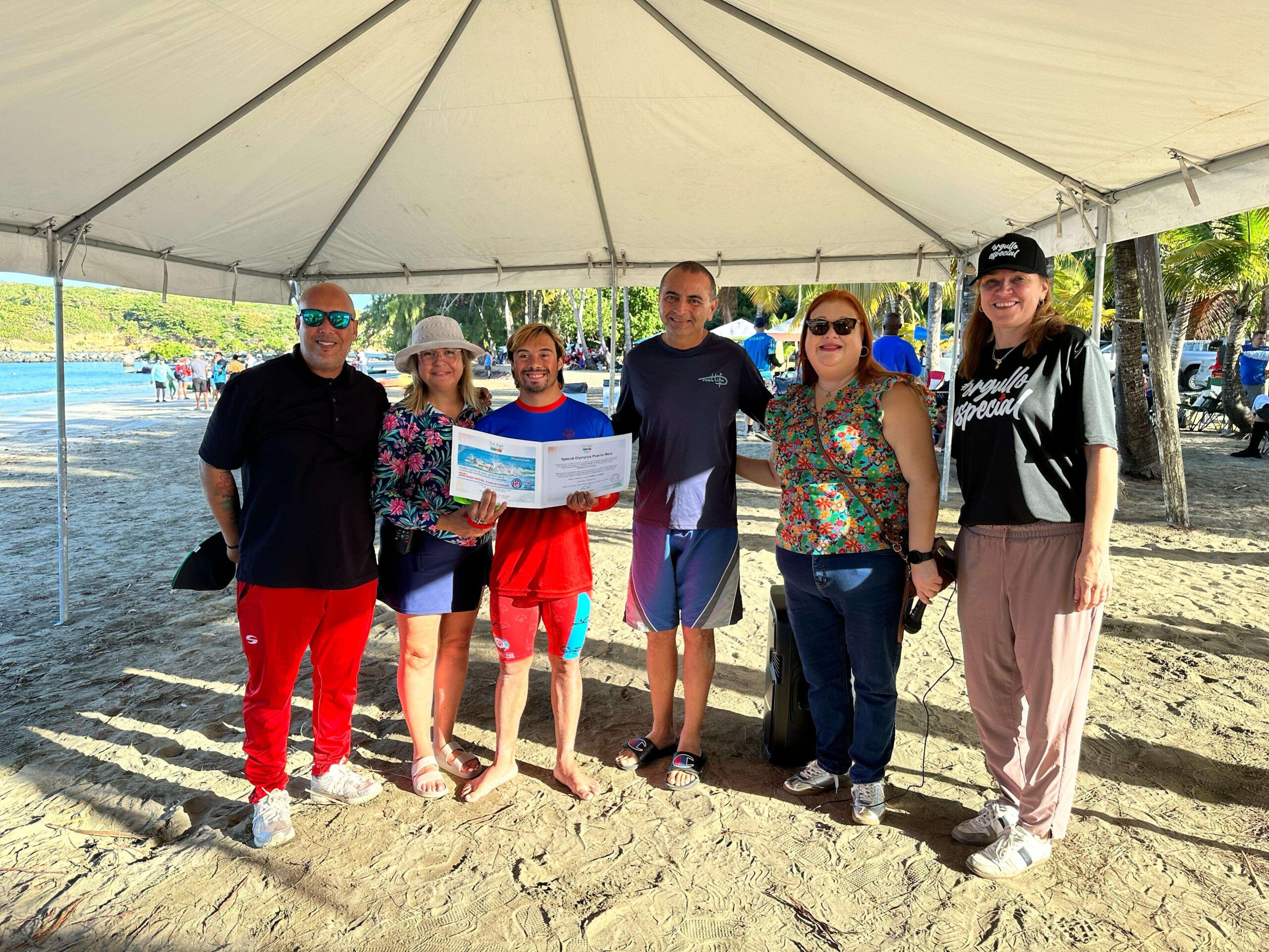 Buen comienzo del circuito federativo de aguas abiertas