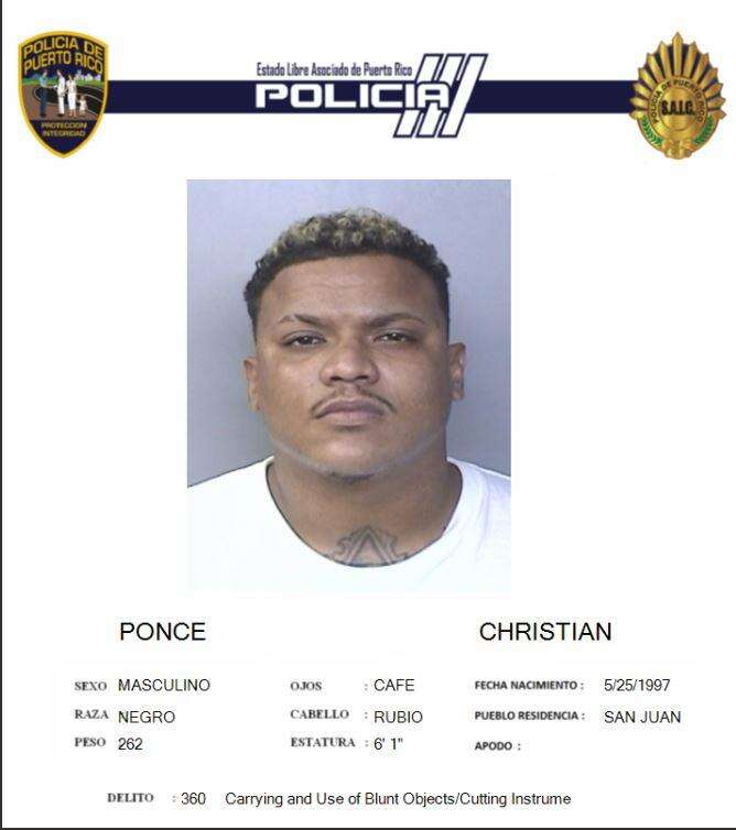 Autoridades federales asumen la custodia de Cristian “La Bestia” Ponce