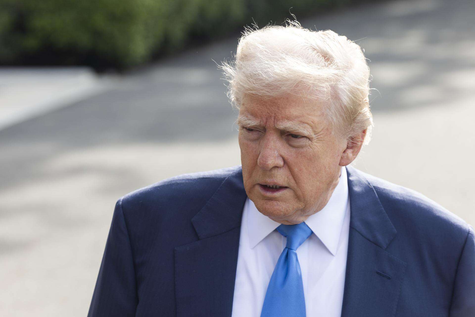 Donald Trump hace acto de presencia en el funeral del papa Francisco