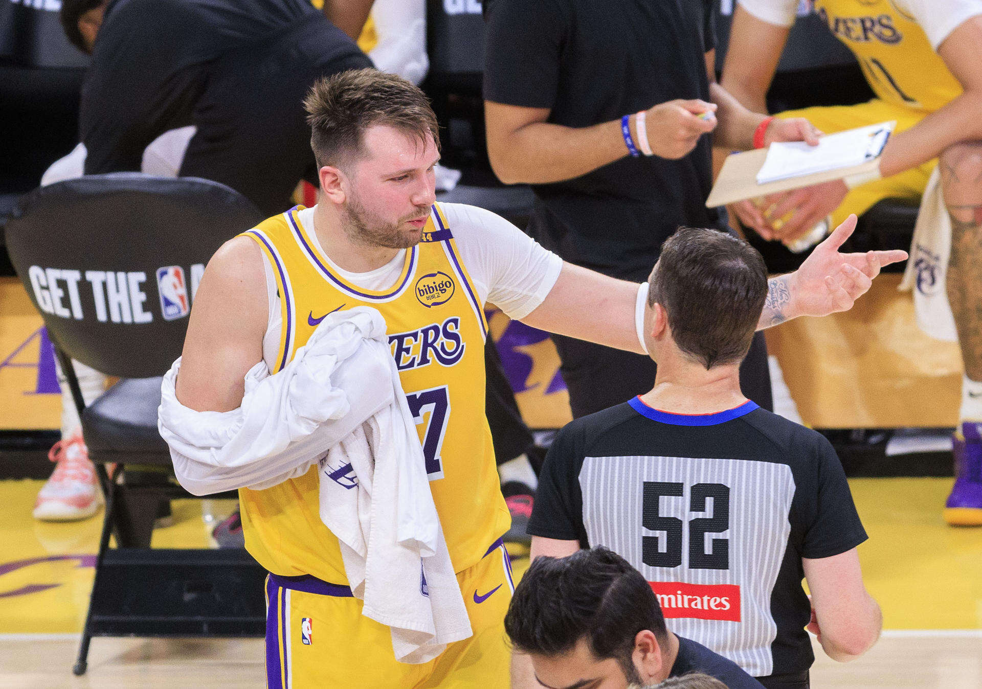 Luka Doncic recibe expulsión en la derrota de los Lakers ante el Thunder
