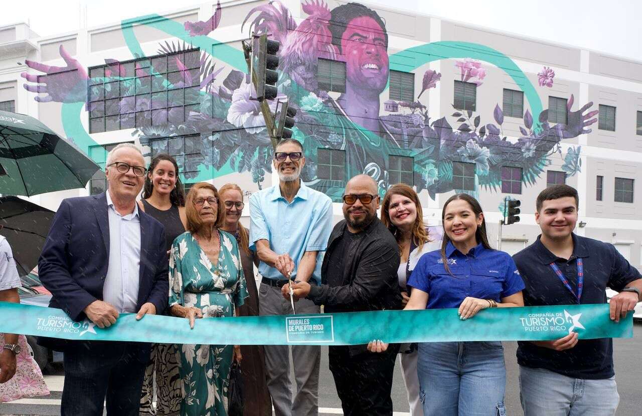 Celebran inauguración oficial de mural dedicado al astro boricua José ‘Piculín’ Ortiz
