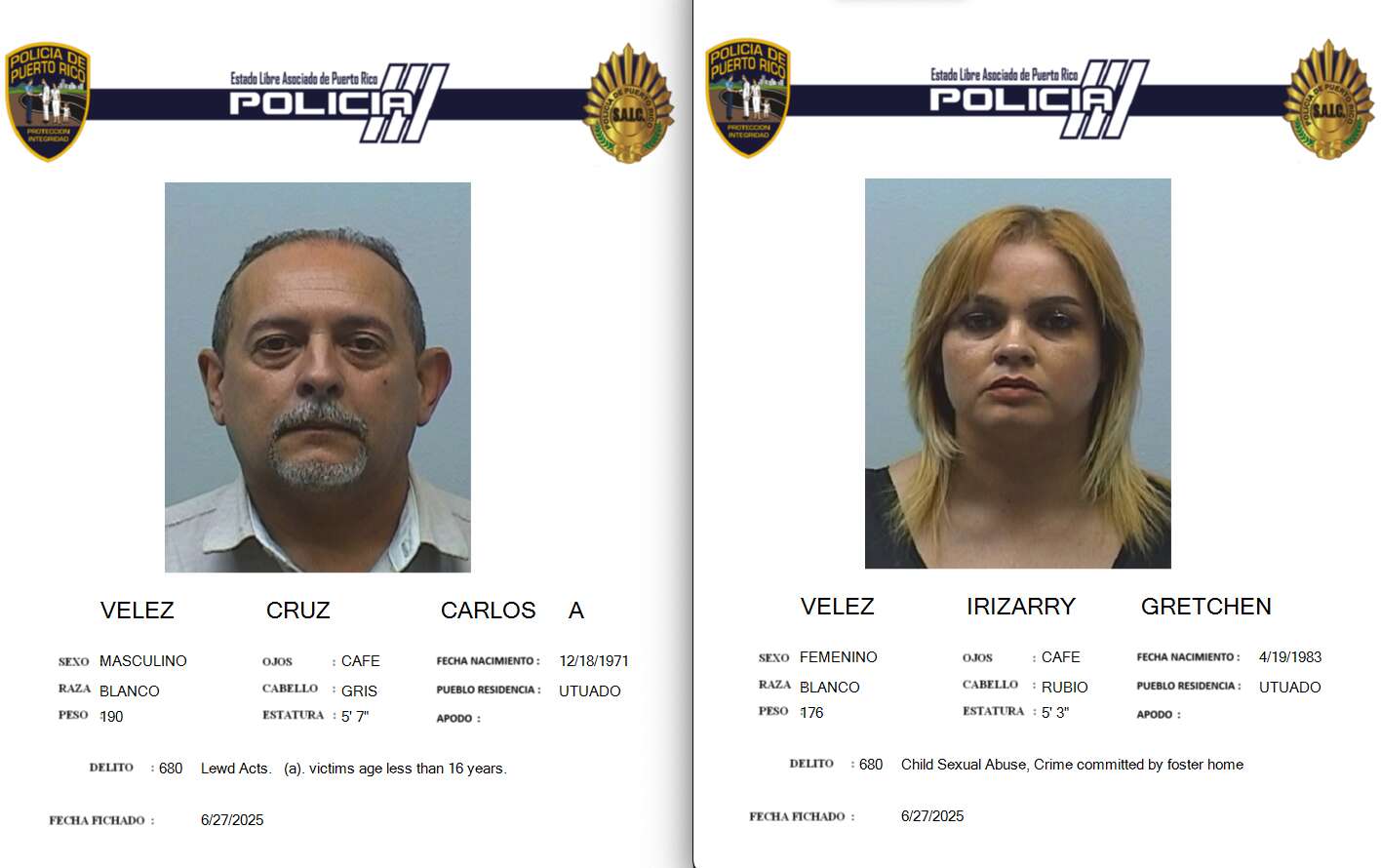 Radican cargos por maltrato y actos lascivos contra expolicía estatal y su esposa