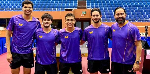 Puerto Rico domina el Campeonato del Caribe Adulto de tenis de mesa