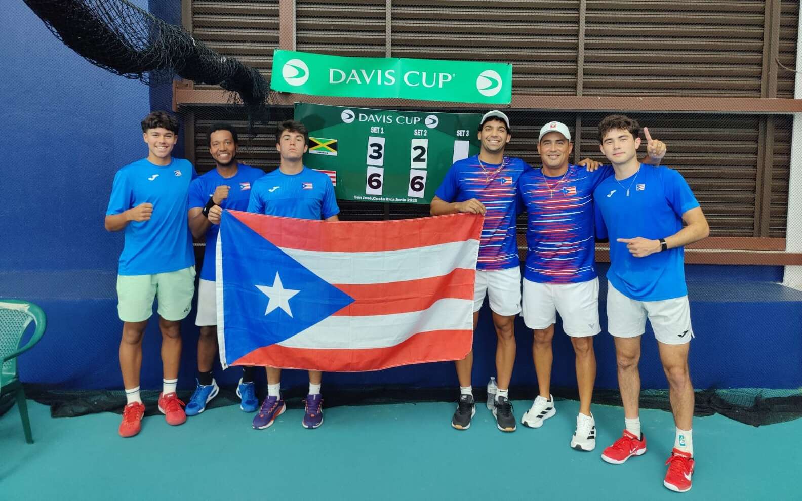 Puerto Rico asciende al Grupo Mundial II en tenis de campo