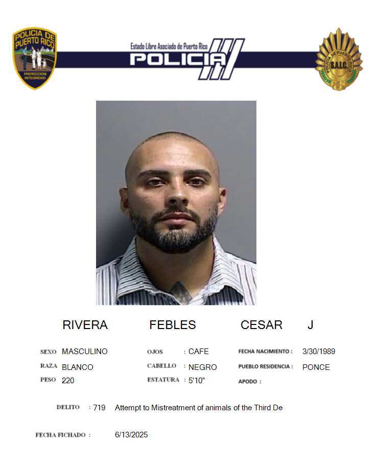 Radican cargos a guardia penal por maltrato animal