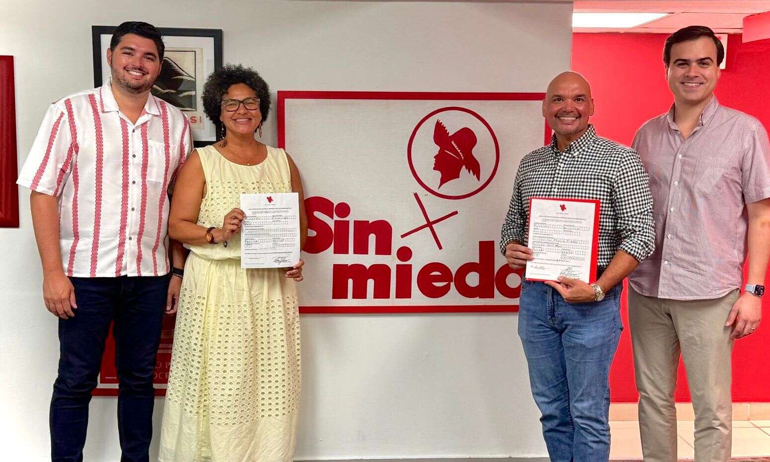 Excandidatos del PIP y MVC se afilian oficialmente al PPD