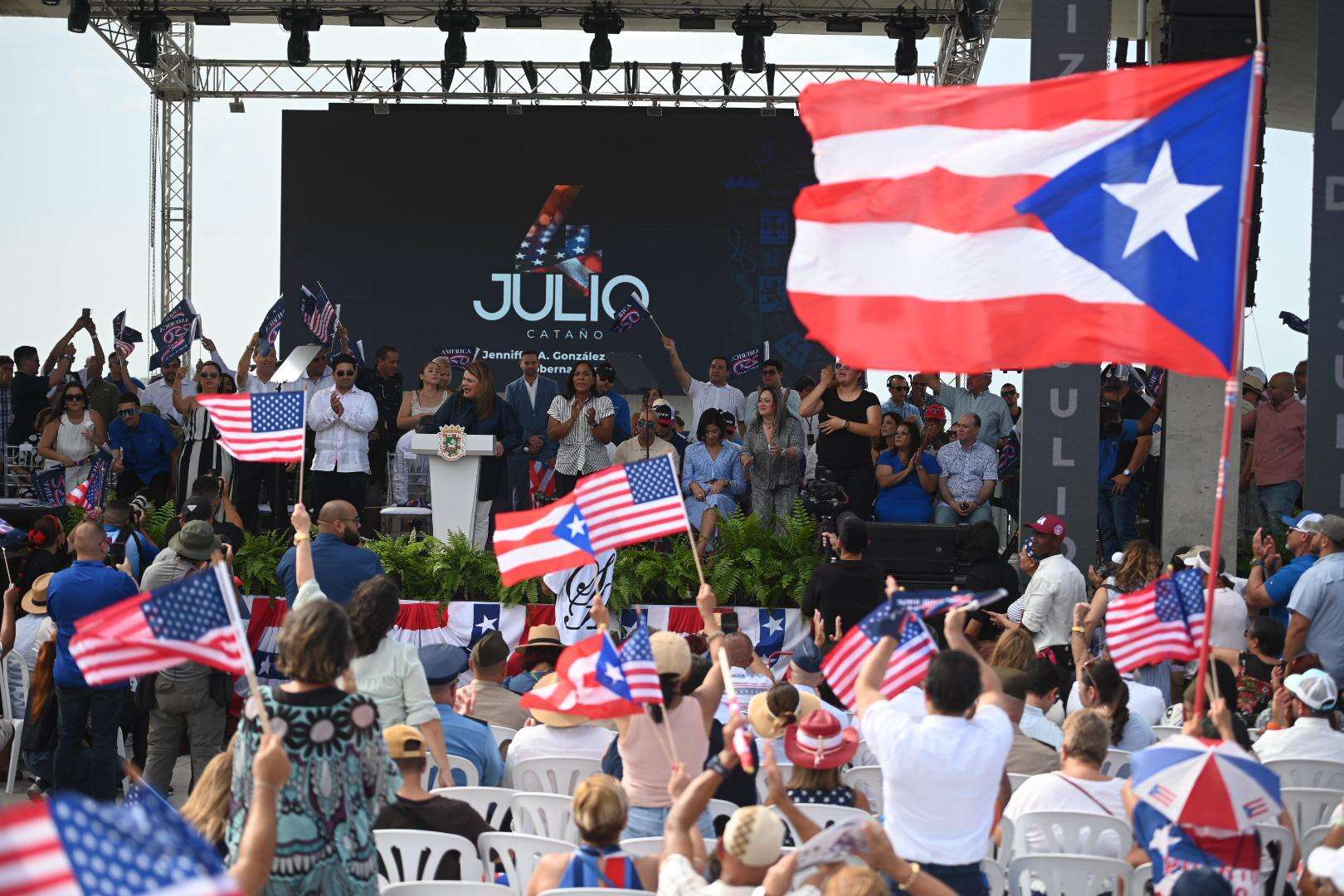 Reclaman igualdad para Puerto Rico en la conmemoración de la independencia estadounidense
