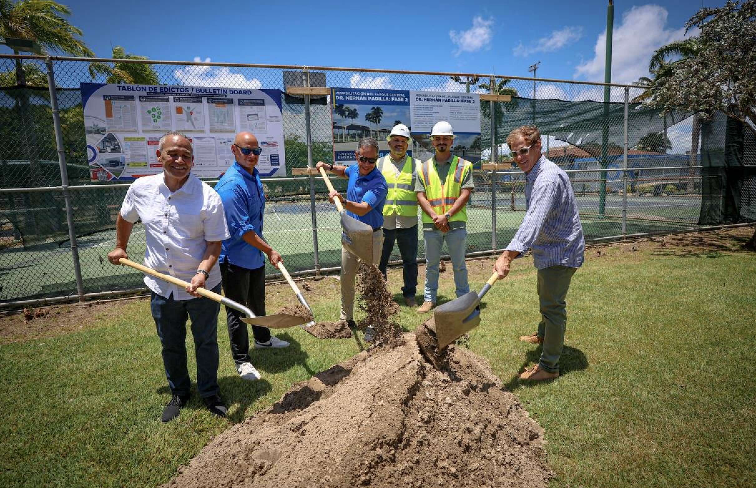 Inicia construcción de segunda fase de remodelación del Parque Central de San Juan