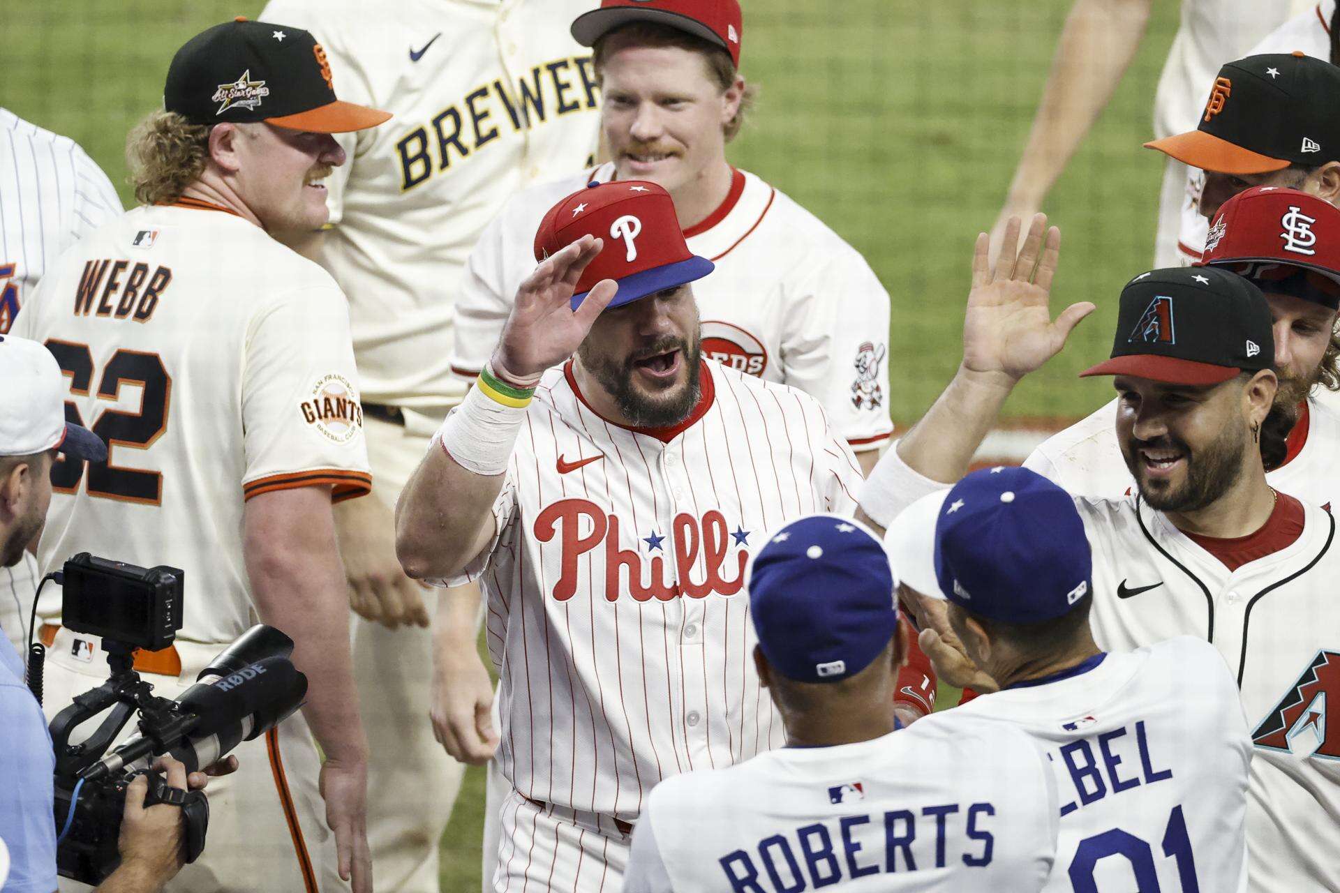 Liga Nacional firma victoria en el Juego de Estrellas de MLB