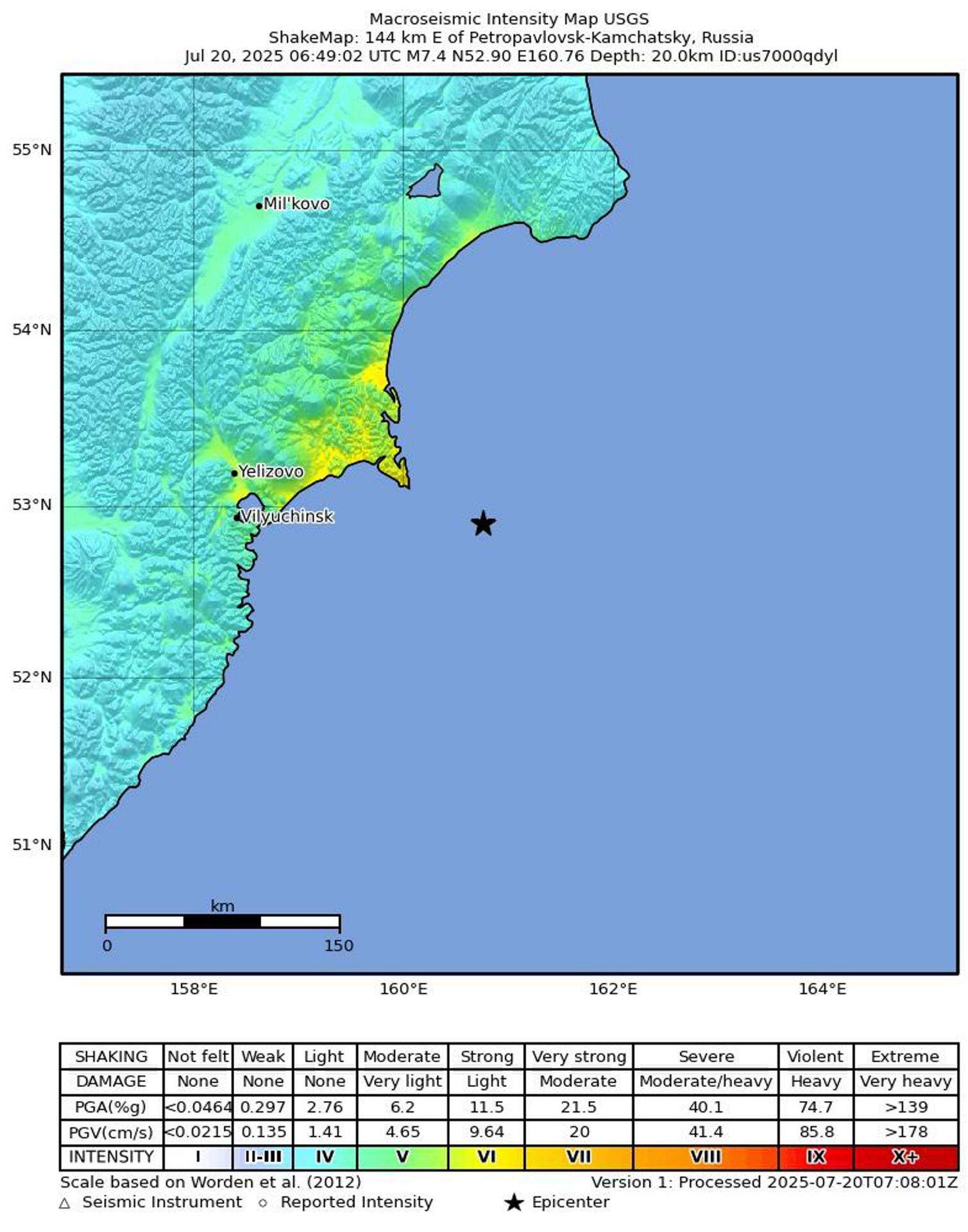 EE.UU. emite alerta de tsunami en Hawaii y partes de Alaska por sismo de 8.7 en Kamchatka