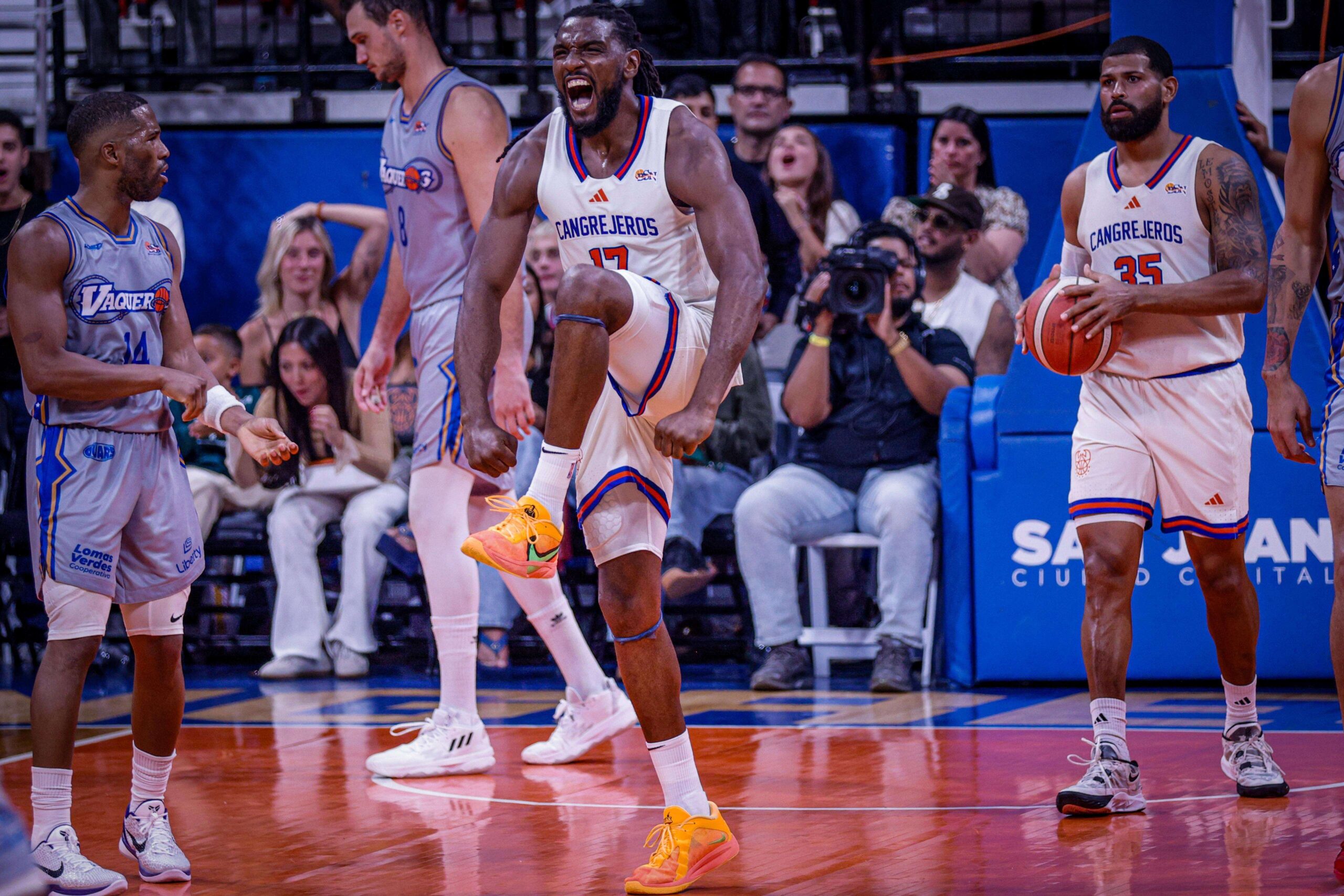 Santurce nivela serie semifinal con los Vaqueros