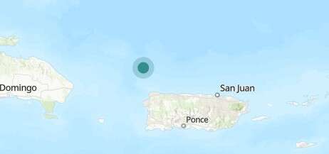 Reportan temblor de magnitud 4.28 en la costa norte de Aguadilla