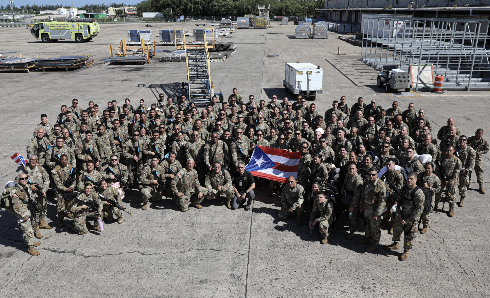 Batallón 130 de Ingeniería de la Guardia Nacional se despliega a Medio Oriente