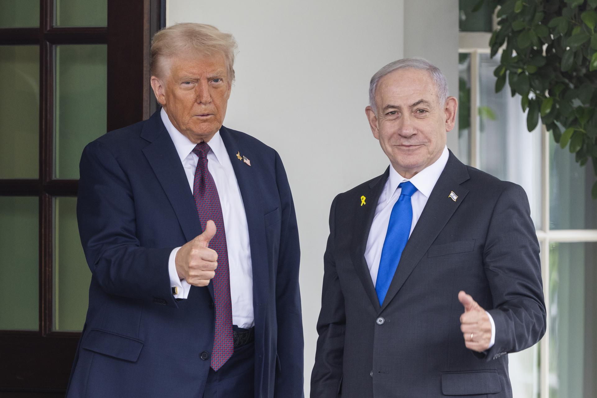Trump apuesta a un acuerdo con Netanyahu sobre Gaza