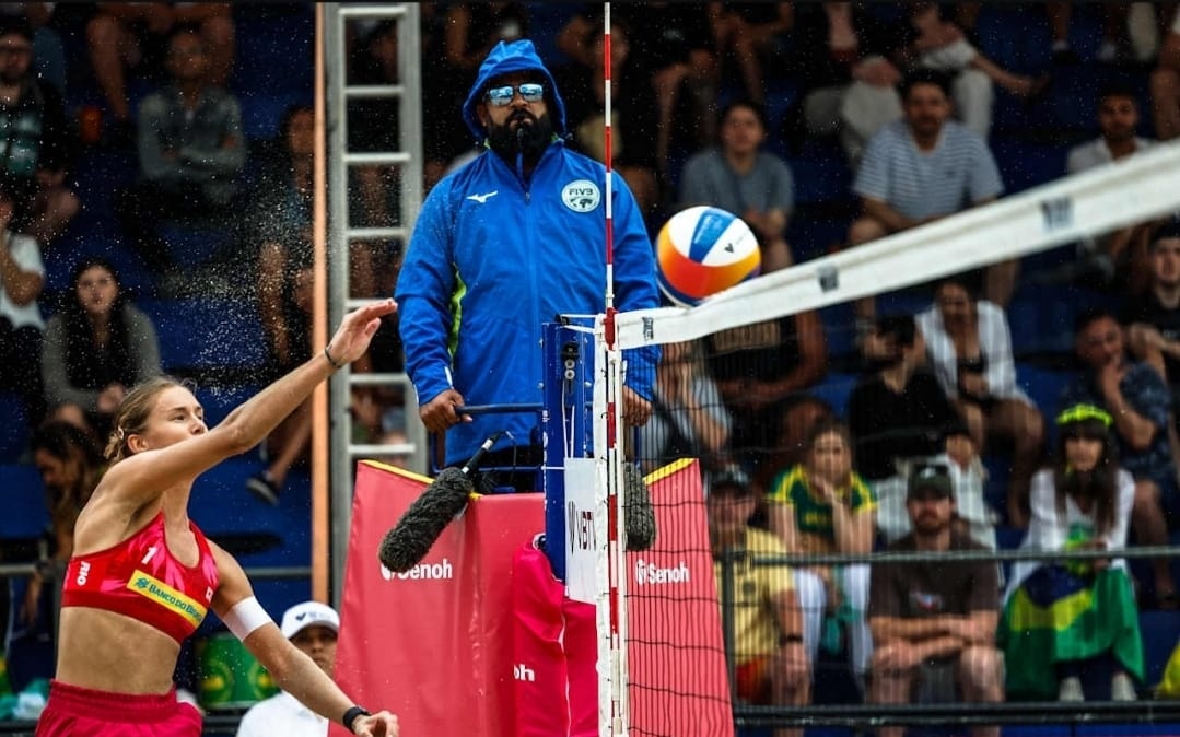 Árbitro boricua también representará a PUR en el mundial de voleibol de playa