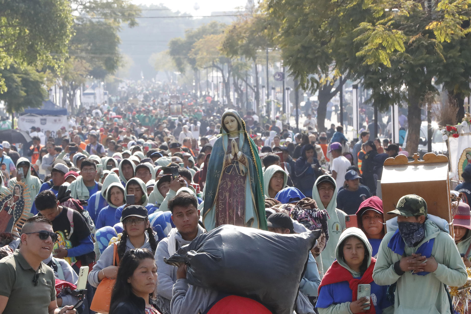 México espera 13 millones de personas por festividad de la Virgen de Guadalupe