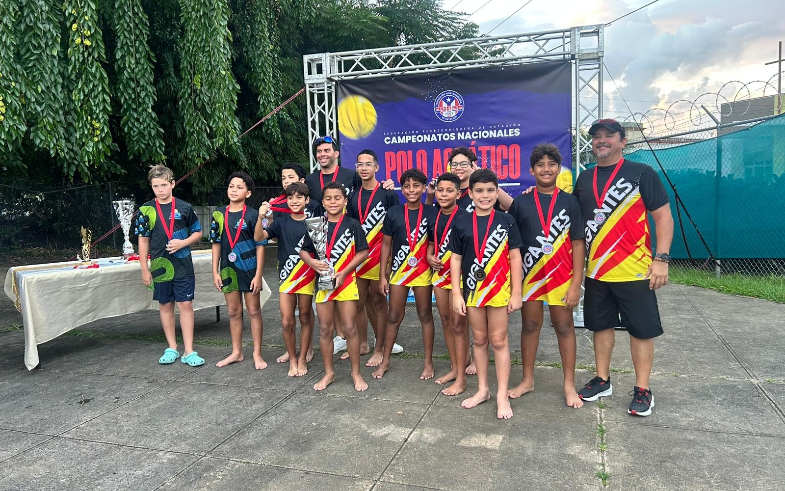 San Juan Cariba se lleva dos títulos en la liga federativa de polo acuático