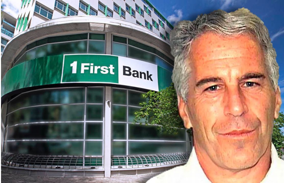 Jeffrey Epstein vinculado con FirstBank