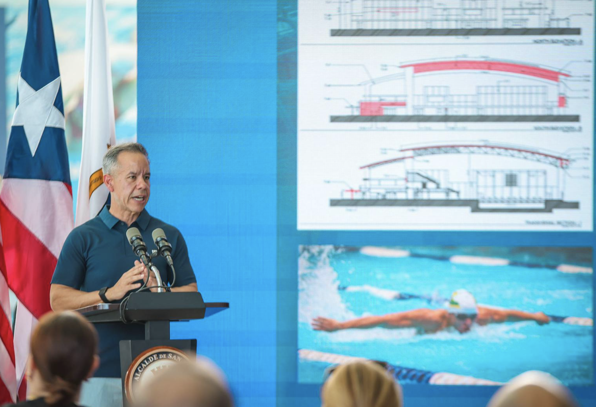 Inician los trabajos de remodelación del Natatorio como parte de la Fase 3 del Parque Central