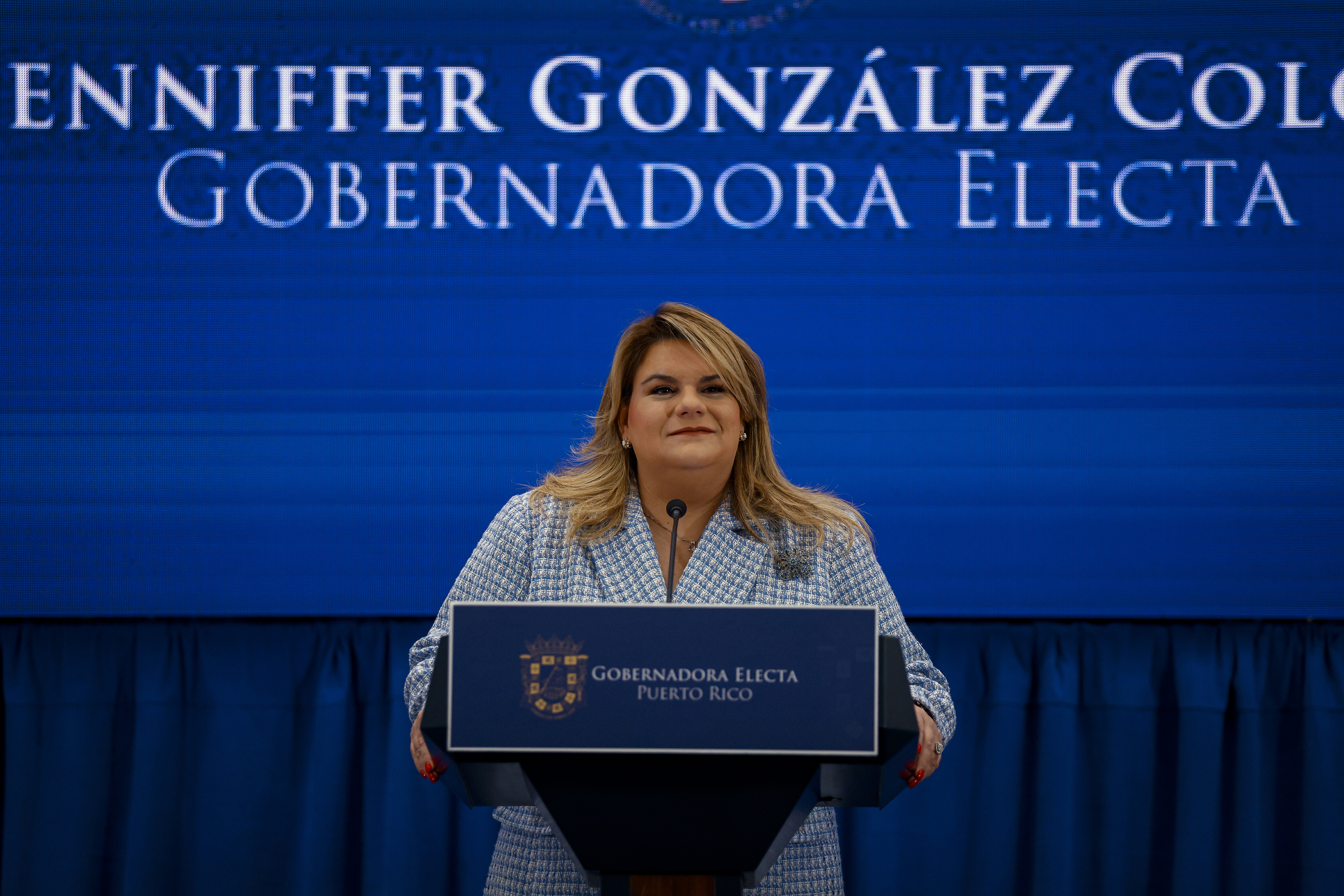 Gobernadora anunciará cambios en su gabinete en las próximas semanas