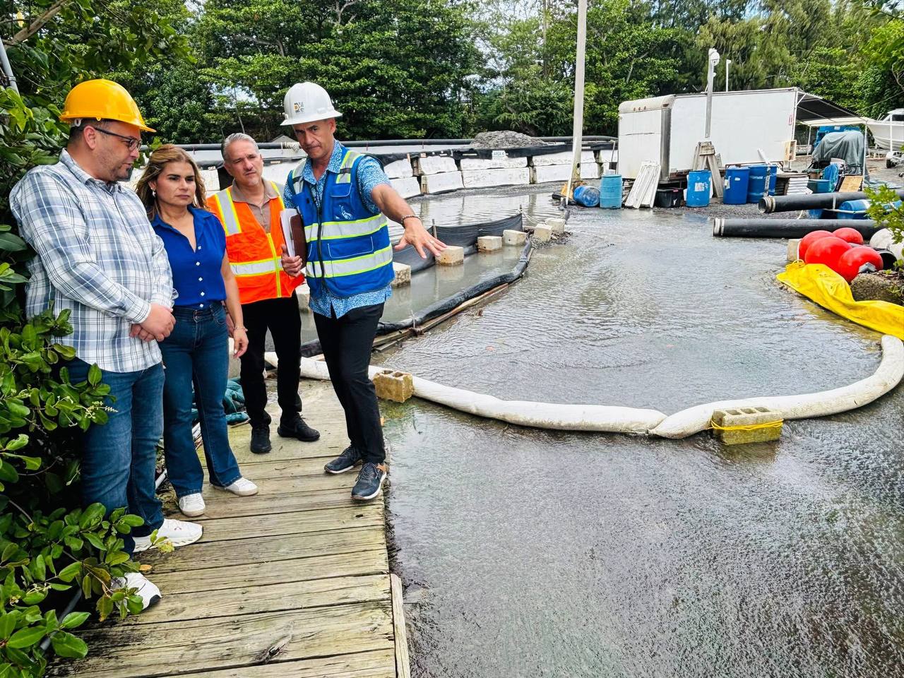 Avanza el dragado de la zona de Boca de Cangrejeros