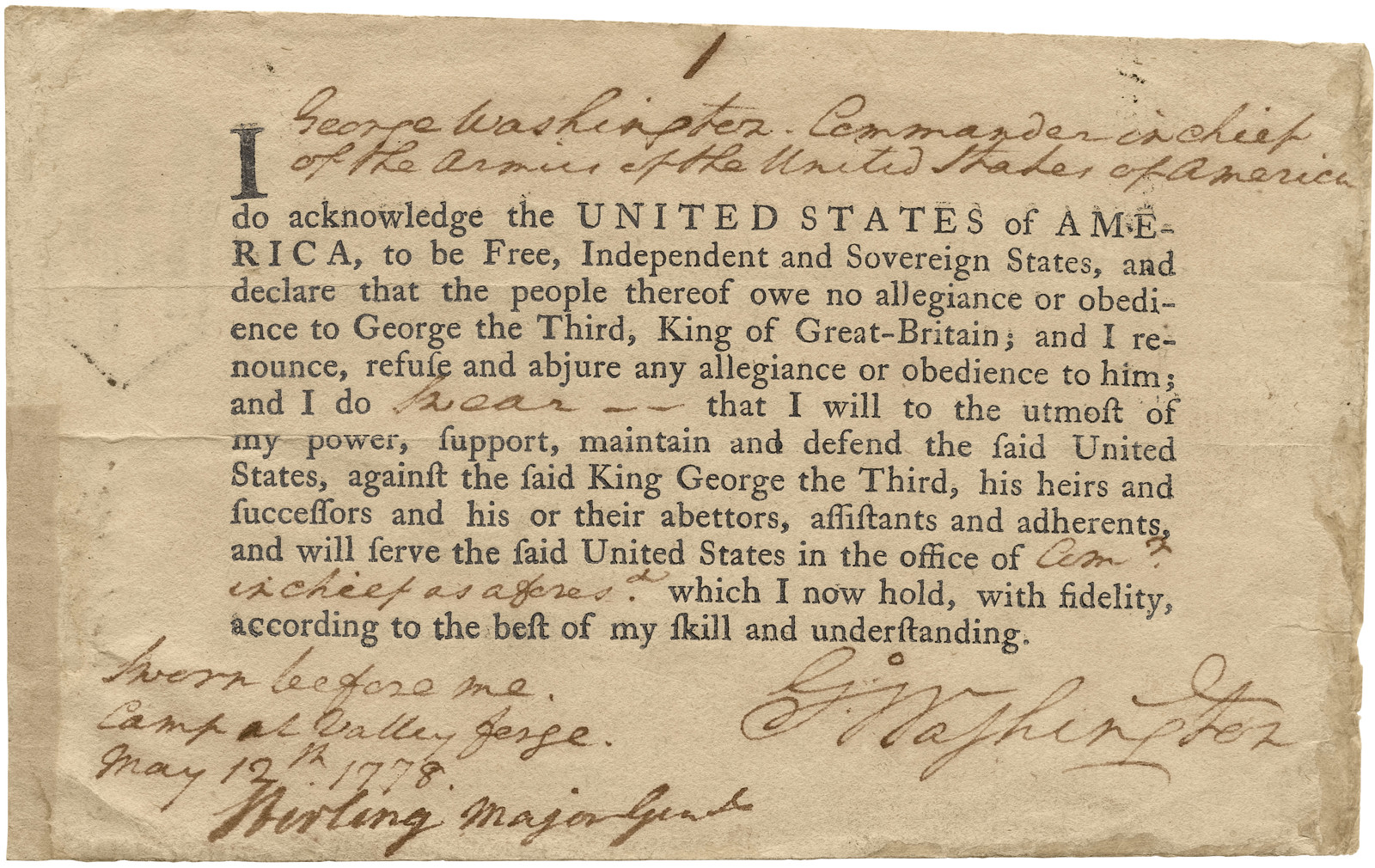Miami, Los Ángeles, Houston y otras ciudades exhibirán los documentos históricos de EE.UU.