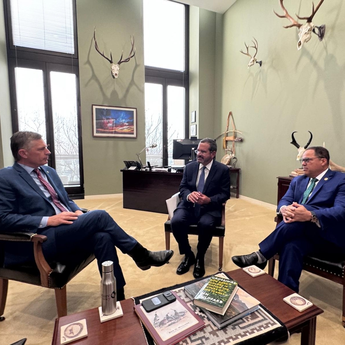 Pierluisi acompaña a delegación del Senado en esfuerzos de cabildeo en Washington