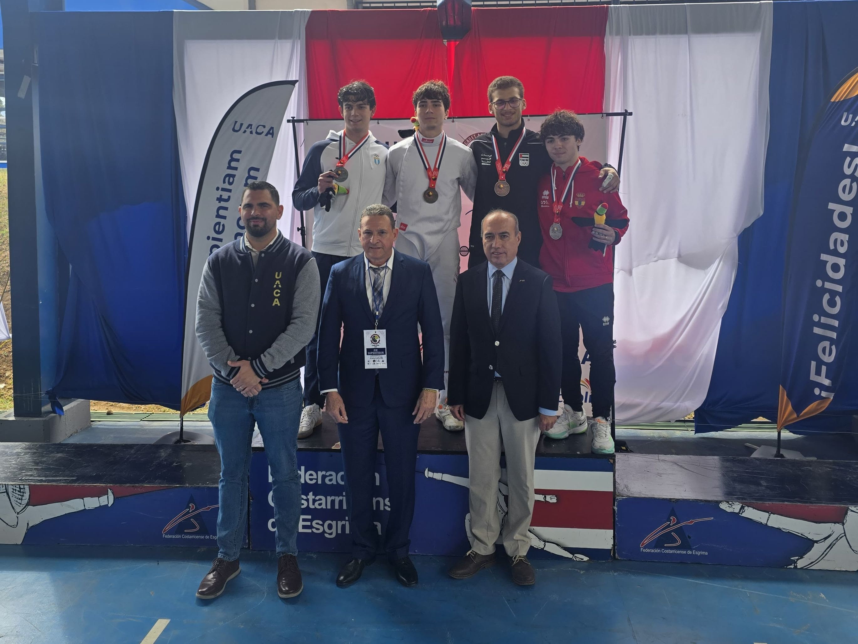 Oro para el boricua Sebastián García en el Mundial Juvenil de Esgrima