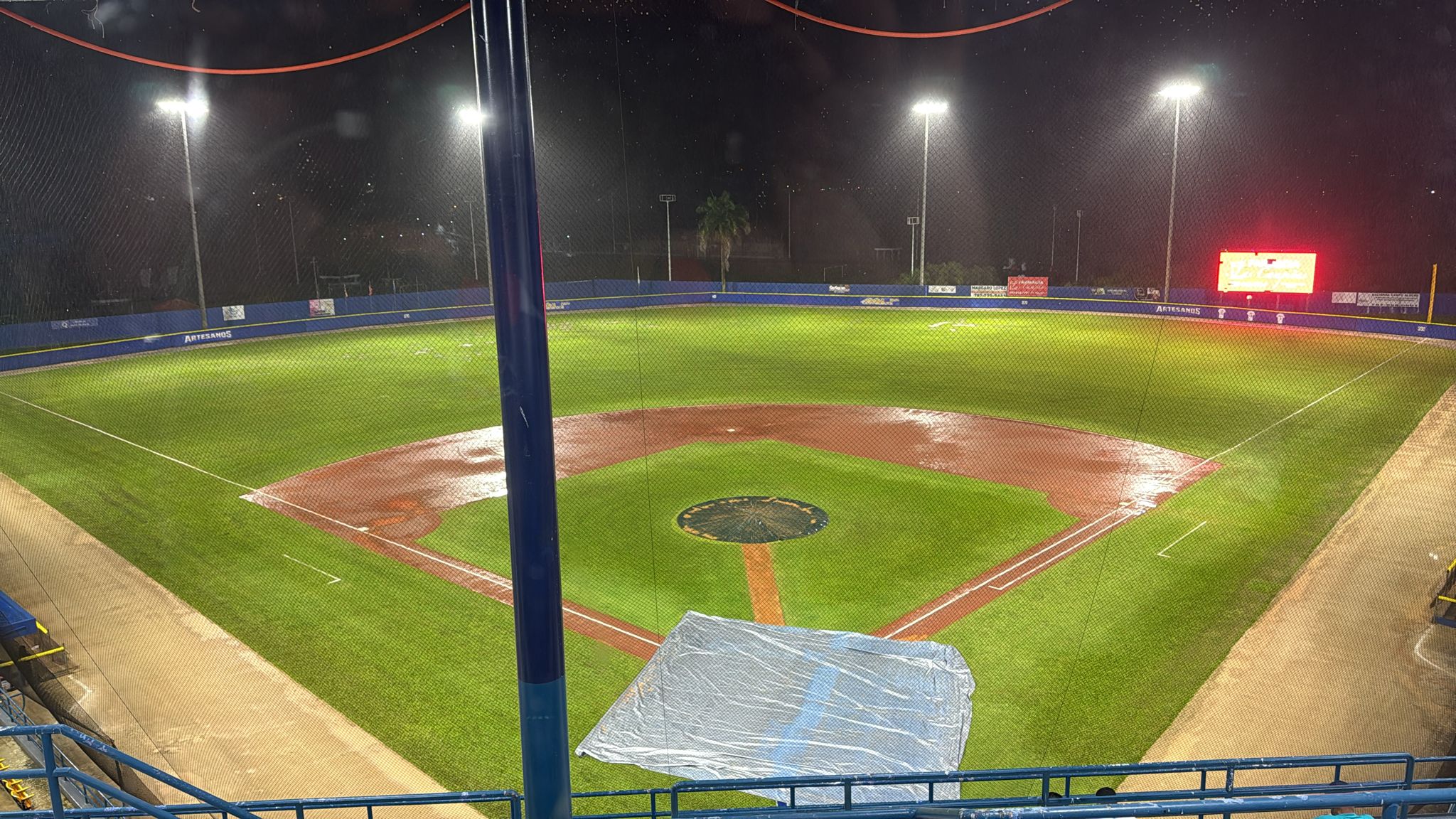 Suspendida por lluvia la jornada del miércoles en la Doble A