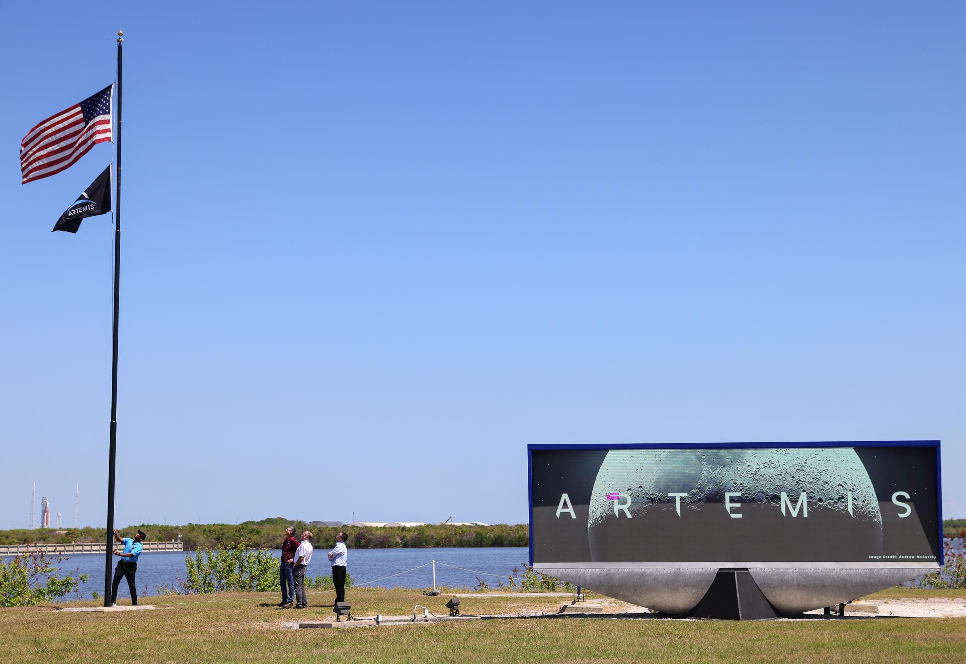 La NASA mantiene en 20 % la probabilidad de que el clima impida lanzar Artemis II