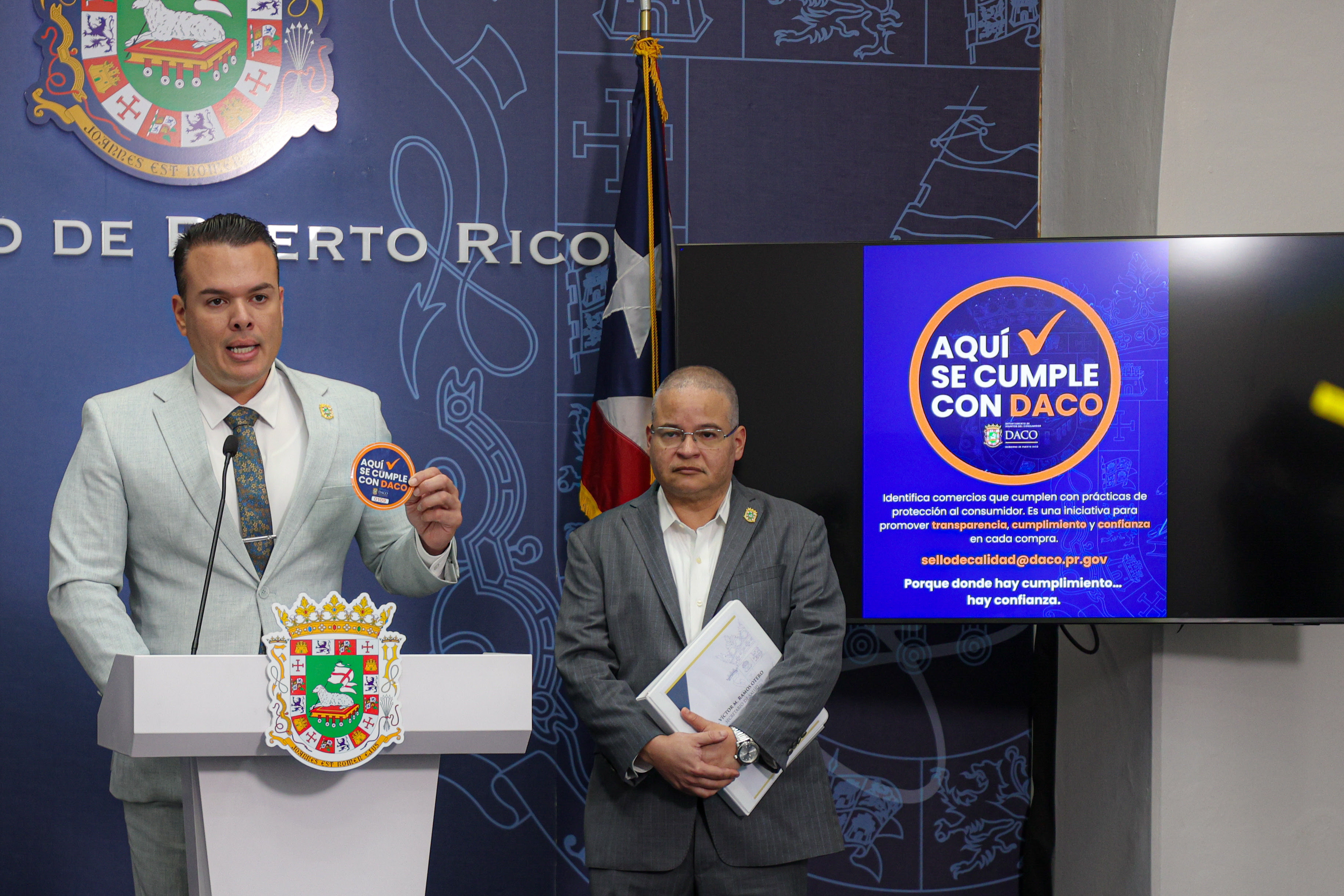 Gobierno lanza iniciativa «Aquí se cumple con DACO»