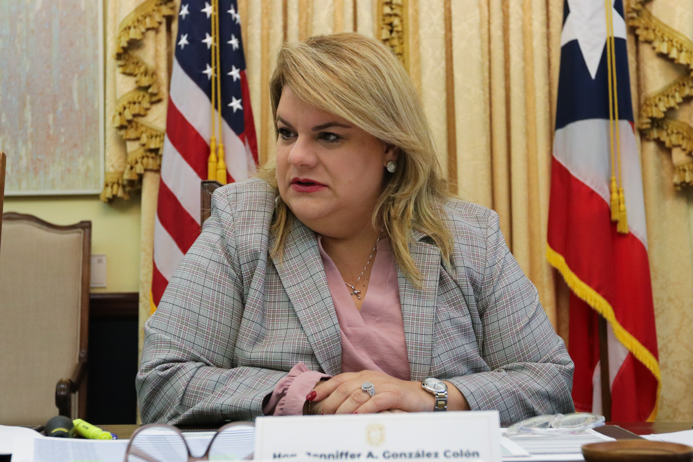 La gobernadora recibirá $3,766 en reintegros