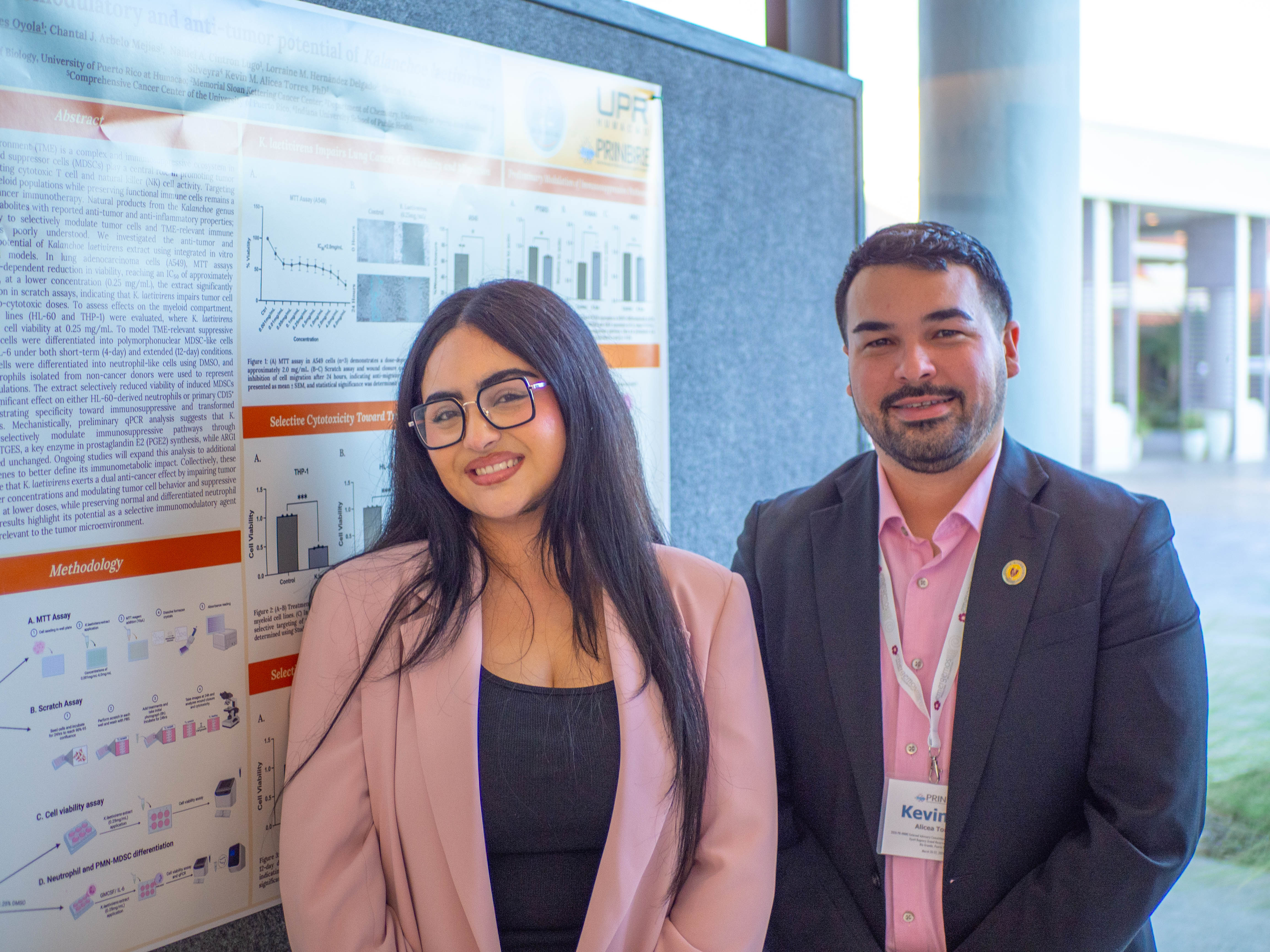Estudiante y mentor de la UPR Humacao reciben premios de productividad científica