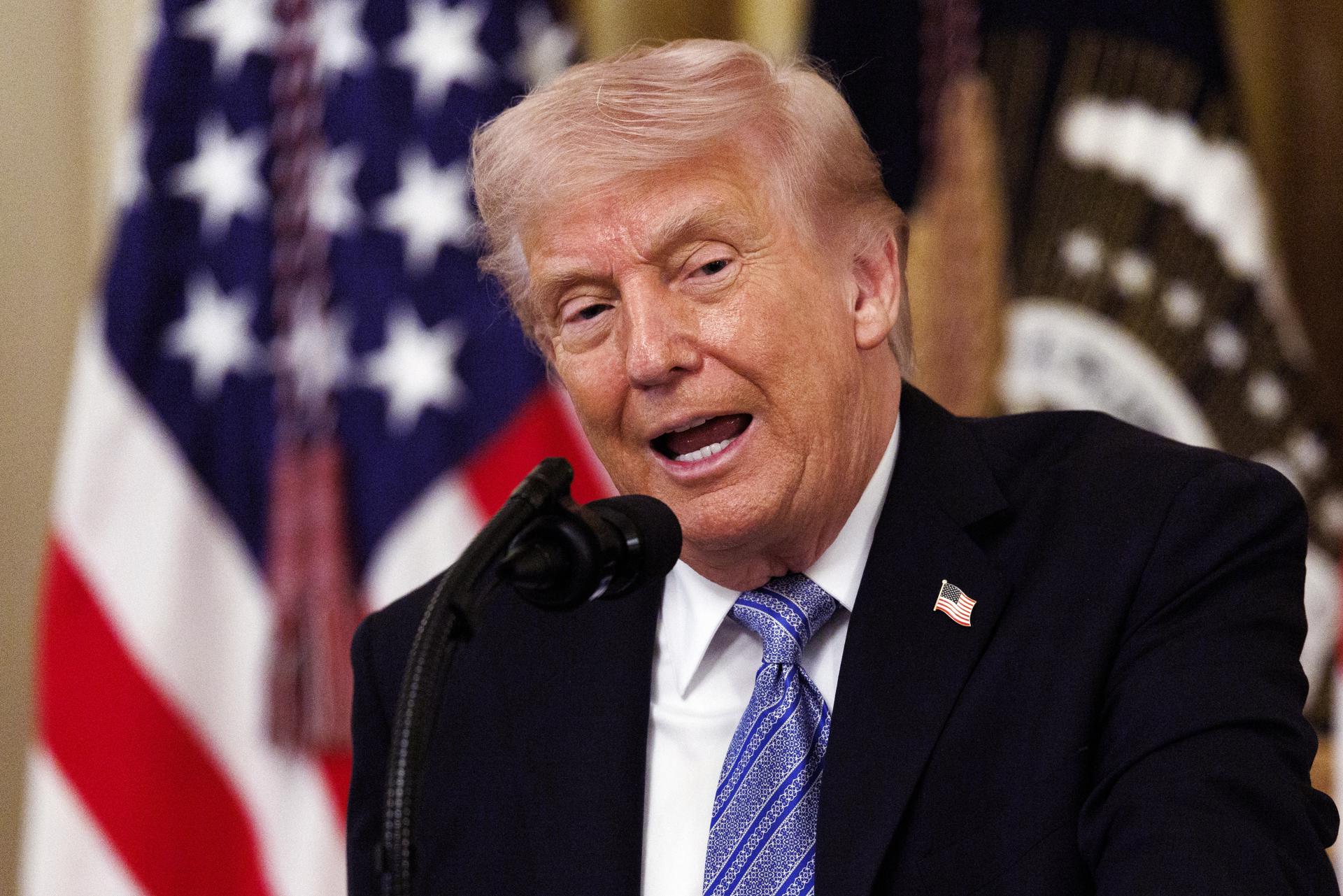 Trump considera «totalmente inaceptable» la respuesta de Irán