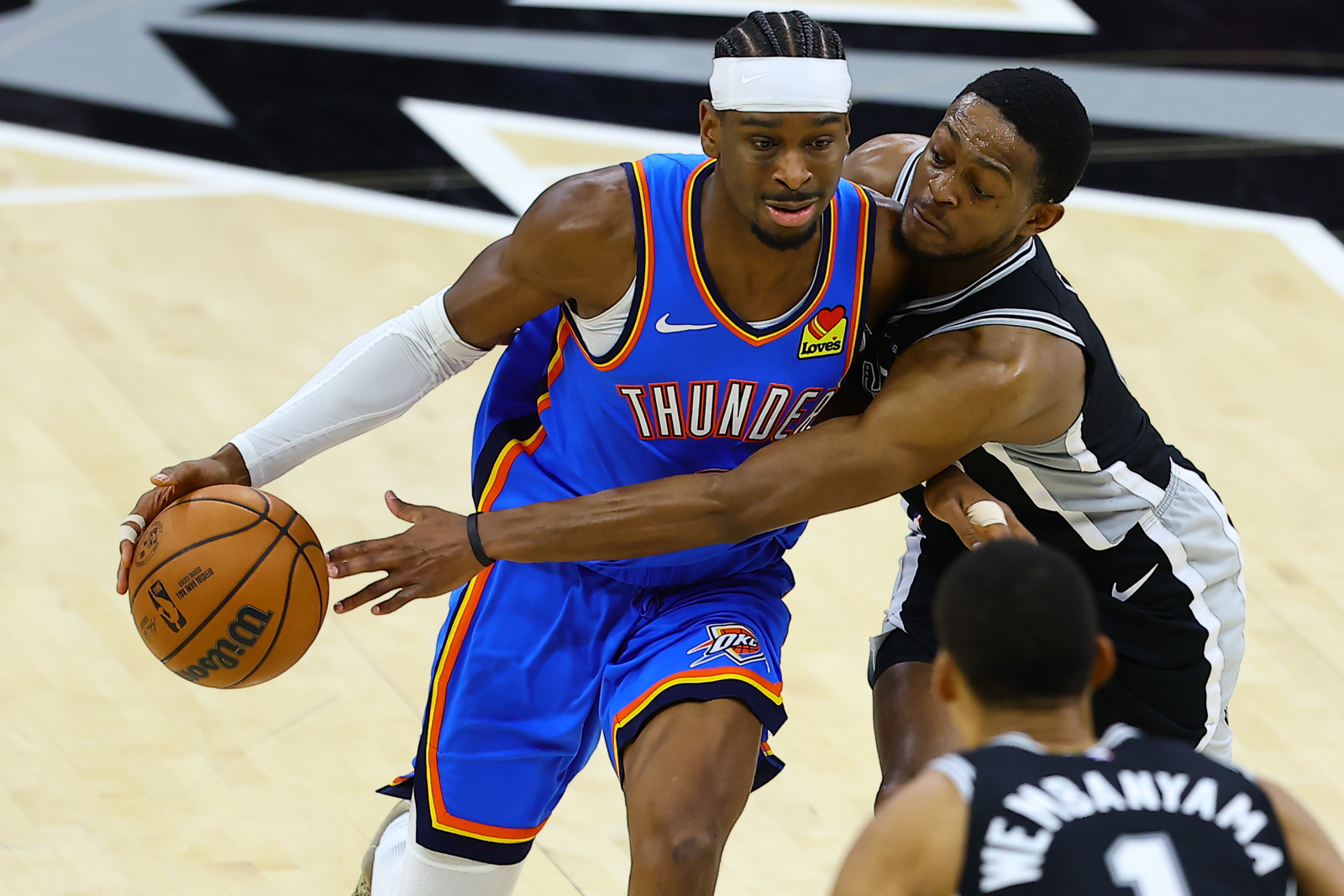 El Thunder restaura el orden en la casa de Wembanyama