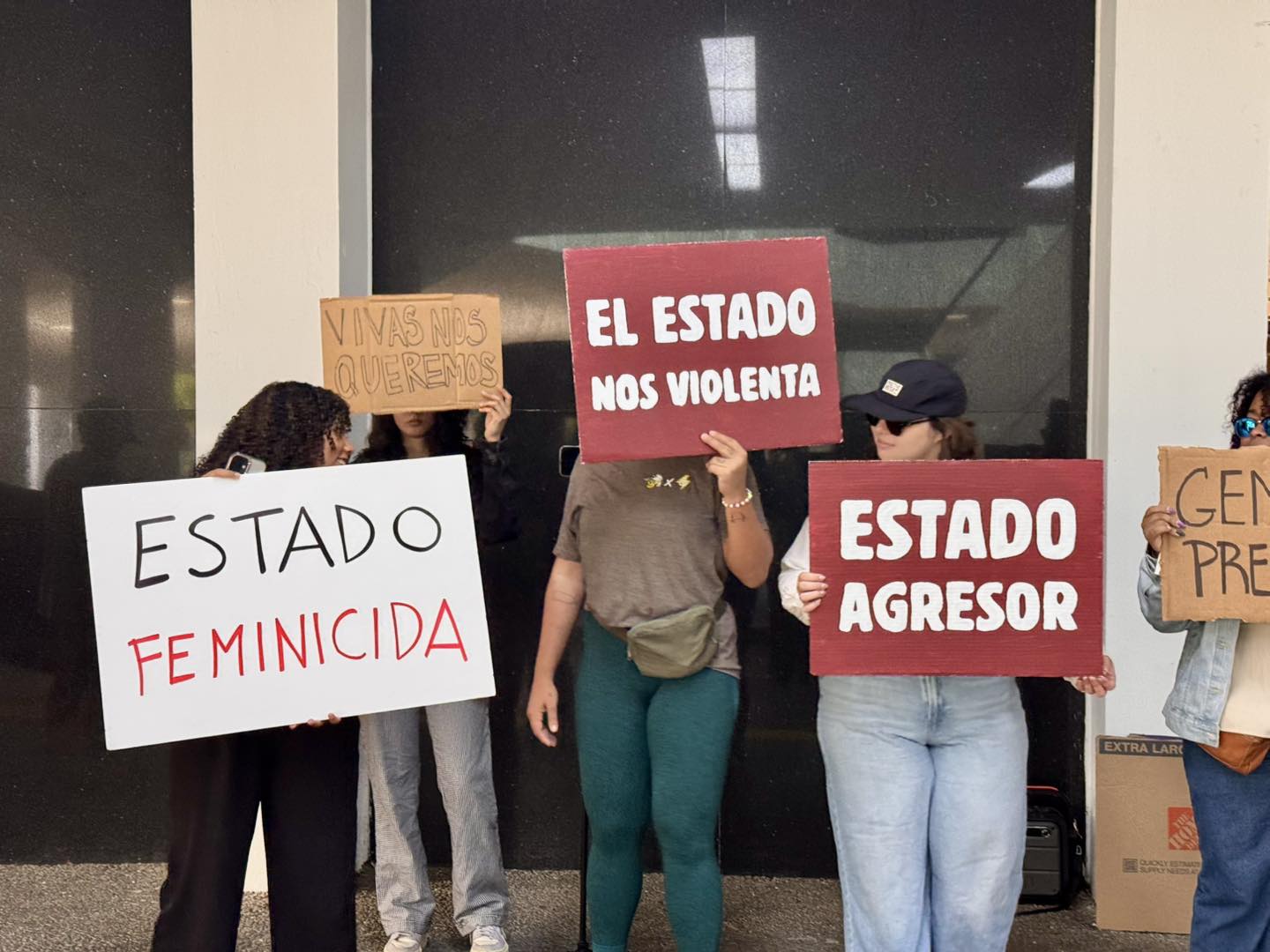 Manifestantes truenan contra el Poder Judicial por el caso de Gemillies Lozada