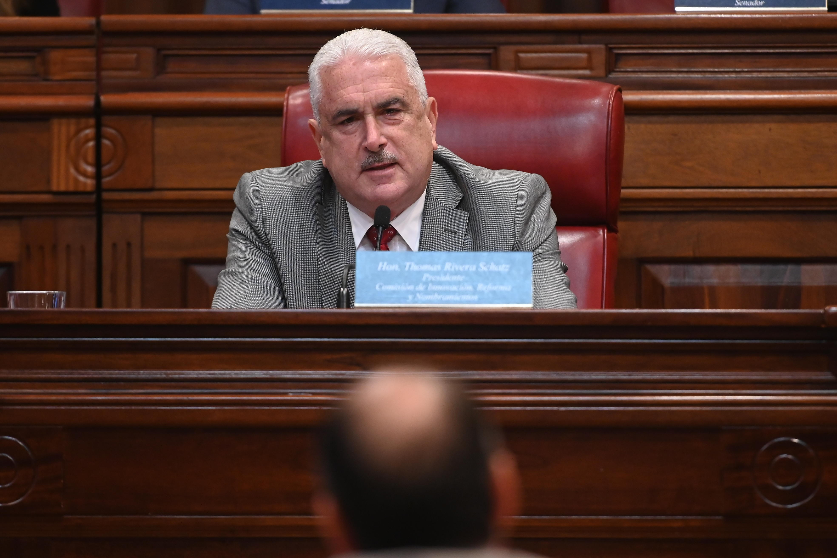 Rivera Schatz dice no hay prisa para nombrar interino en el DDEC tras renuncia de Negrón Reichard