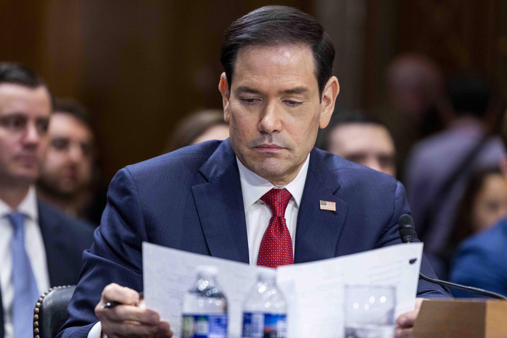 Marco Rubio acusa a Cuba de «patrocinar el terrorismo»