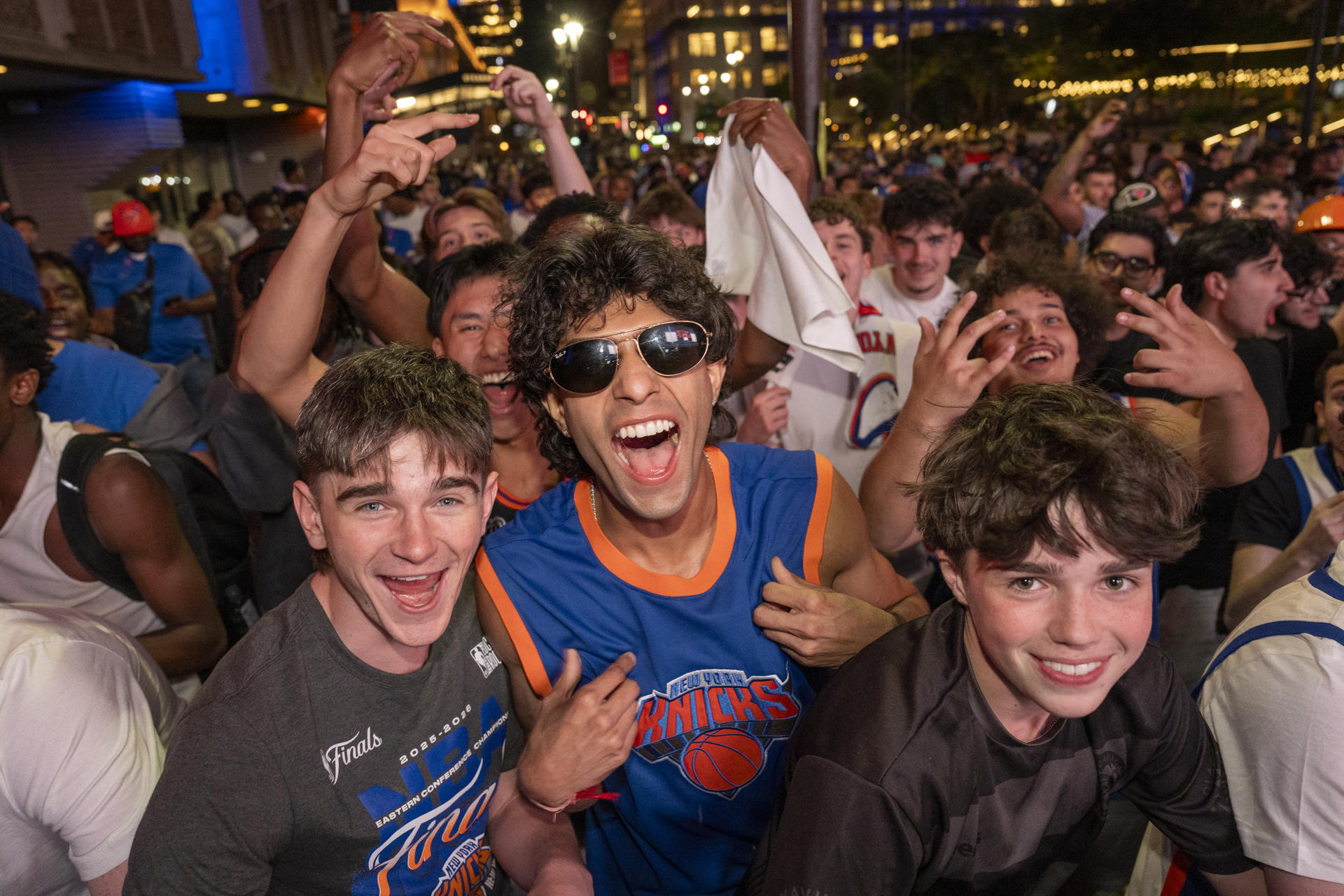 Entusiasmo por los Knicks arropa a la ciudad de Nueva York