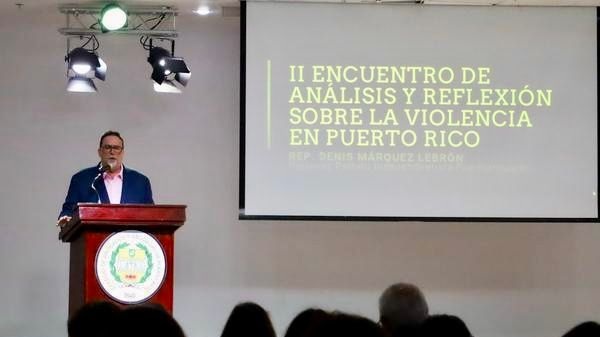 Márquez Lebrón lleva a cabo encuentro sobre la violencia en Puerto Rico