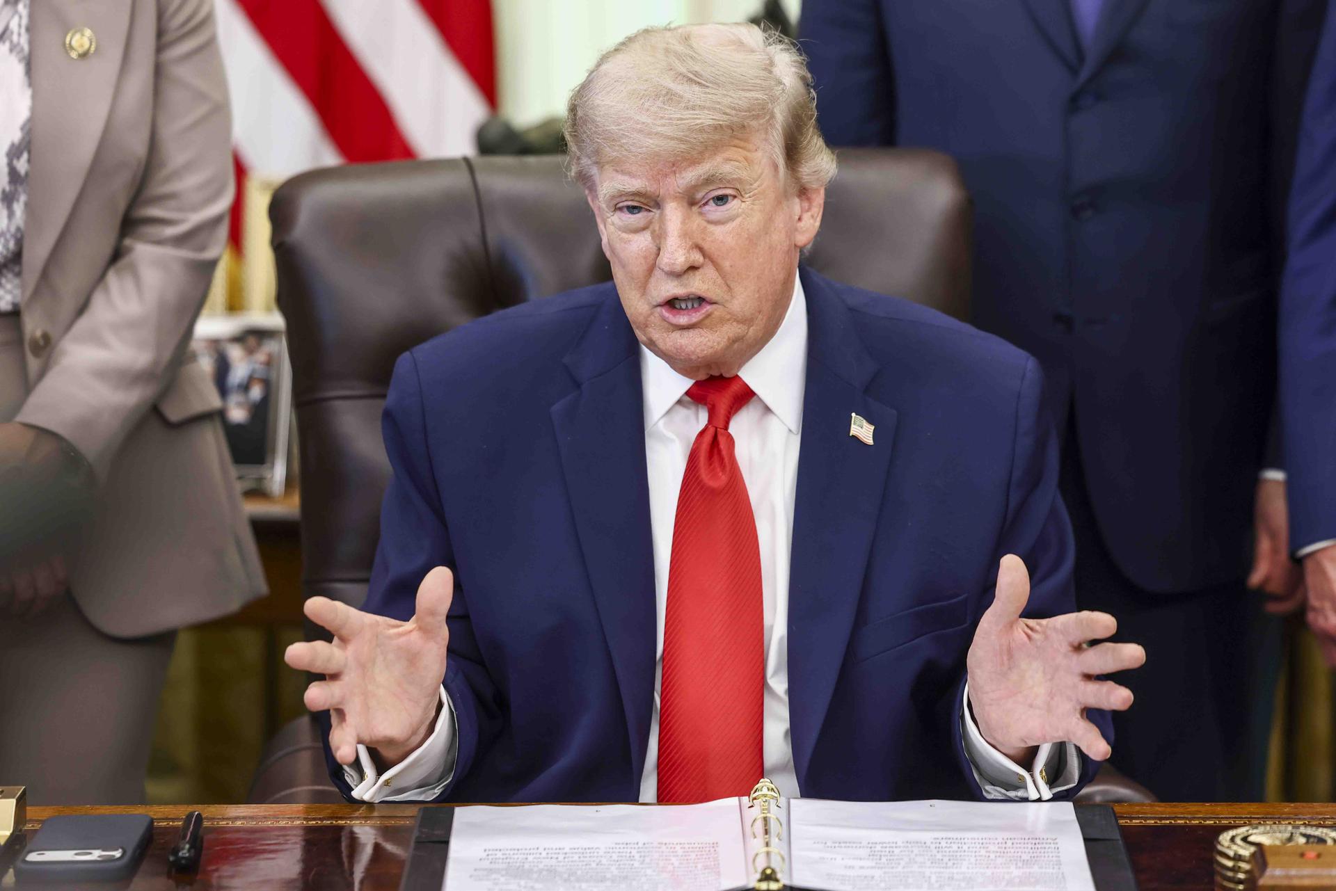 Trump rechaza la interpretación que hace Irán sobre el acuerdo y condena a ataque