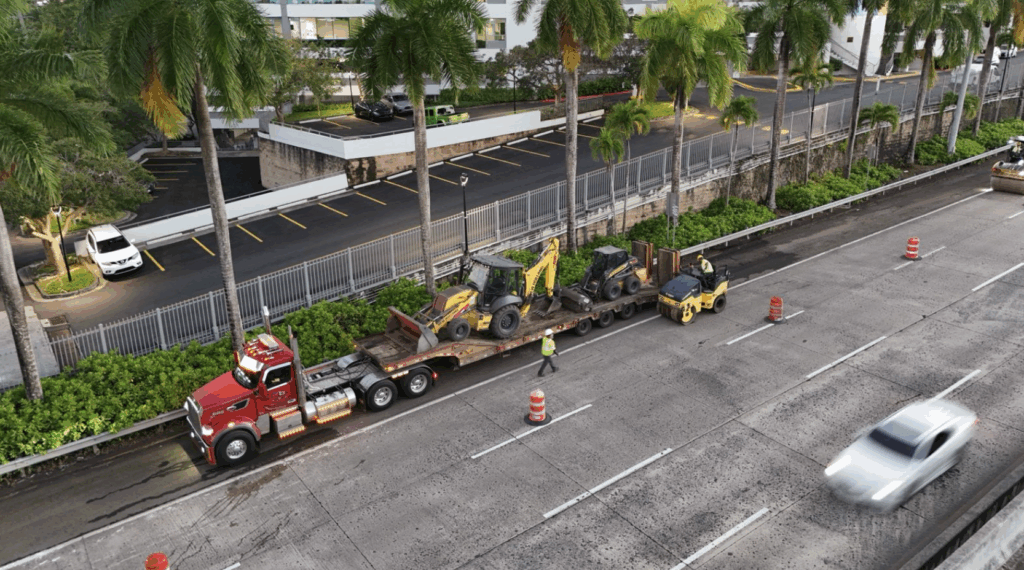 ACT anuncia cierre en marginal de la PR-1 por instalación de rótulo