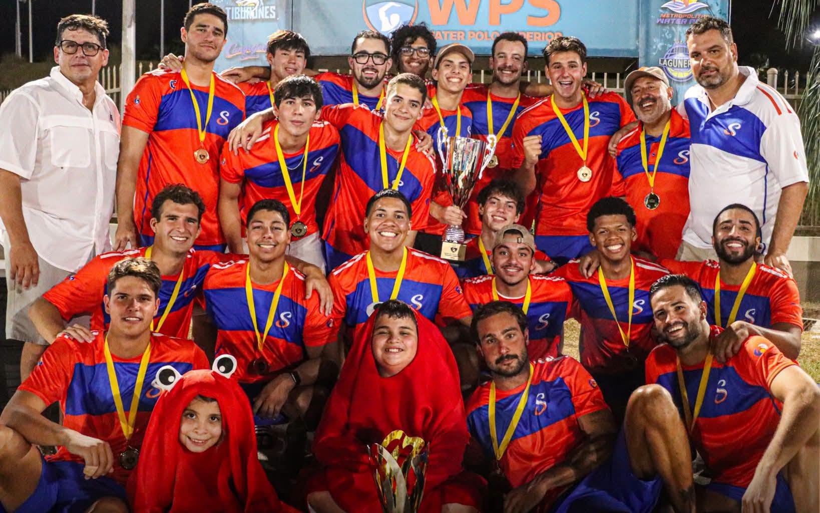 Los Cangrejeros de Santurce se coronan campeones del Water Polo Superior 2026