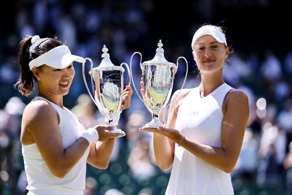 El duo Guo y Mladenovic se corona en Wimbledon